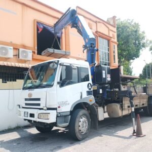 10 wheel lorry crane