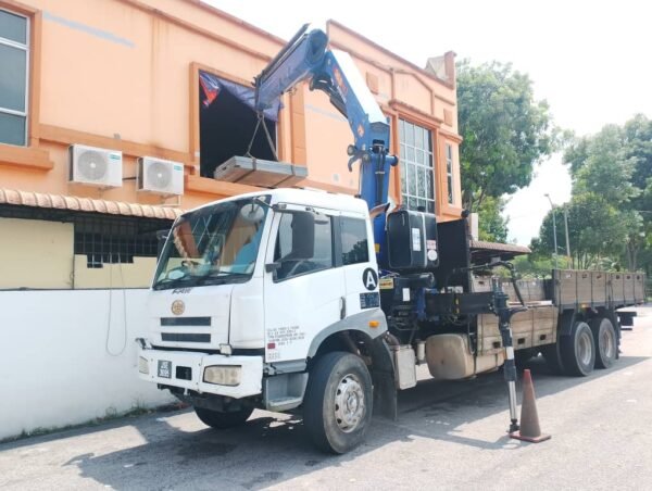 10 wheel lorry crane